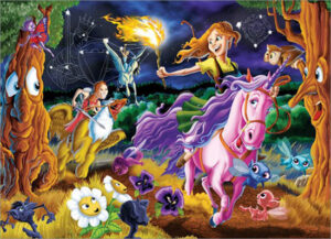 Mystieke wereld (350) - familiepuzzel - Cobble Hill  Legpuzzel