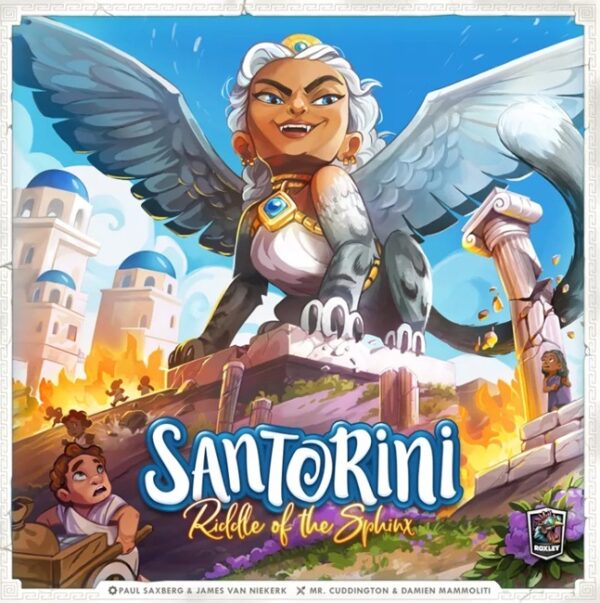 Santorini: Riddle of the Sphinx - Roxley Games Bordspel - Afbeelding 1