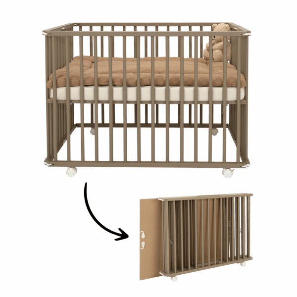 Box Inklapbaar Colorfull Home Hugo Basic Beuken Taupe - Afbeelding 1