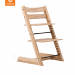 Kinderstoel Stokke® Tripp Trapp® Wild Wood met Babyset Vanilla White