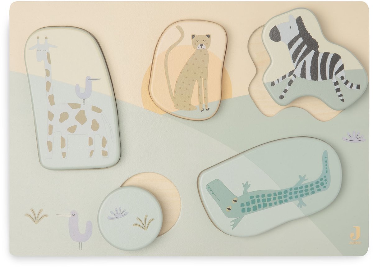 Houten Puzzel Jollein Jungle Jambo