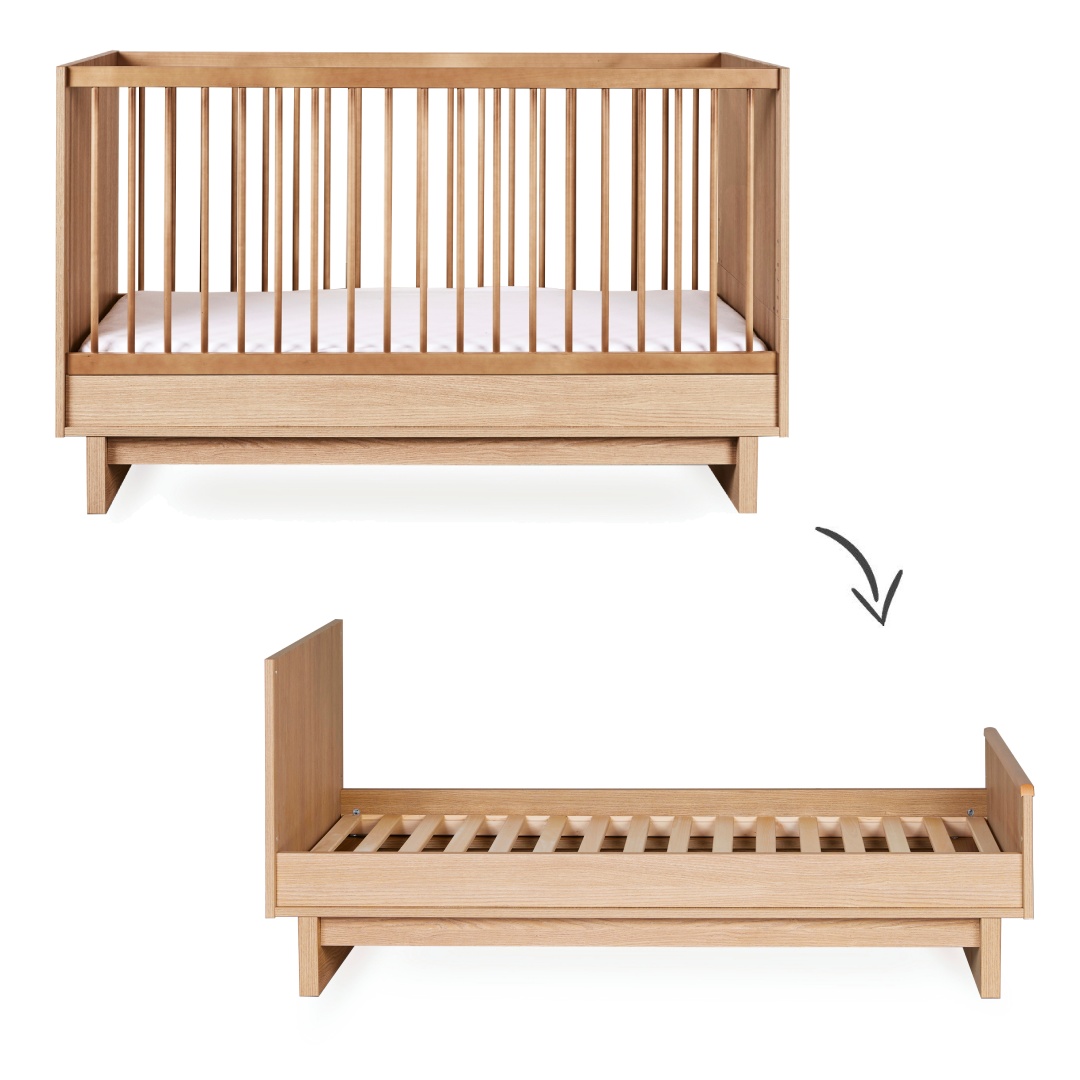 Meegroeiledikant Quax Kyo 70x140 Honey Ash Meegroeiledikant Quax Kyo 70x140 Honey Ash - Afbeelding 1