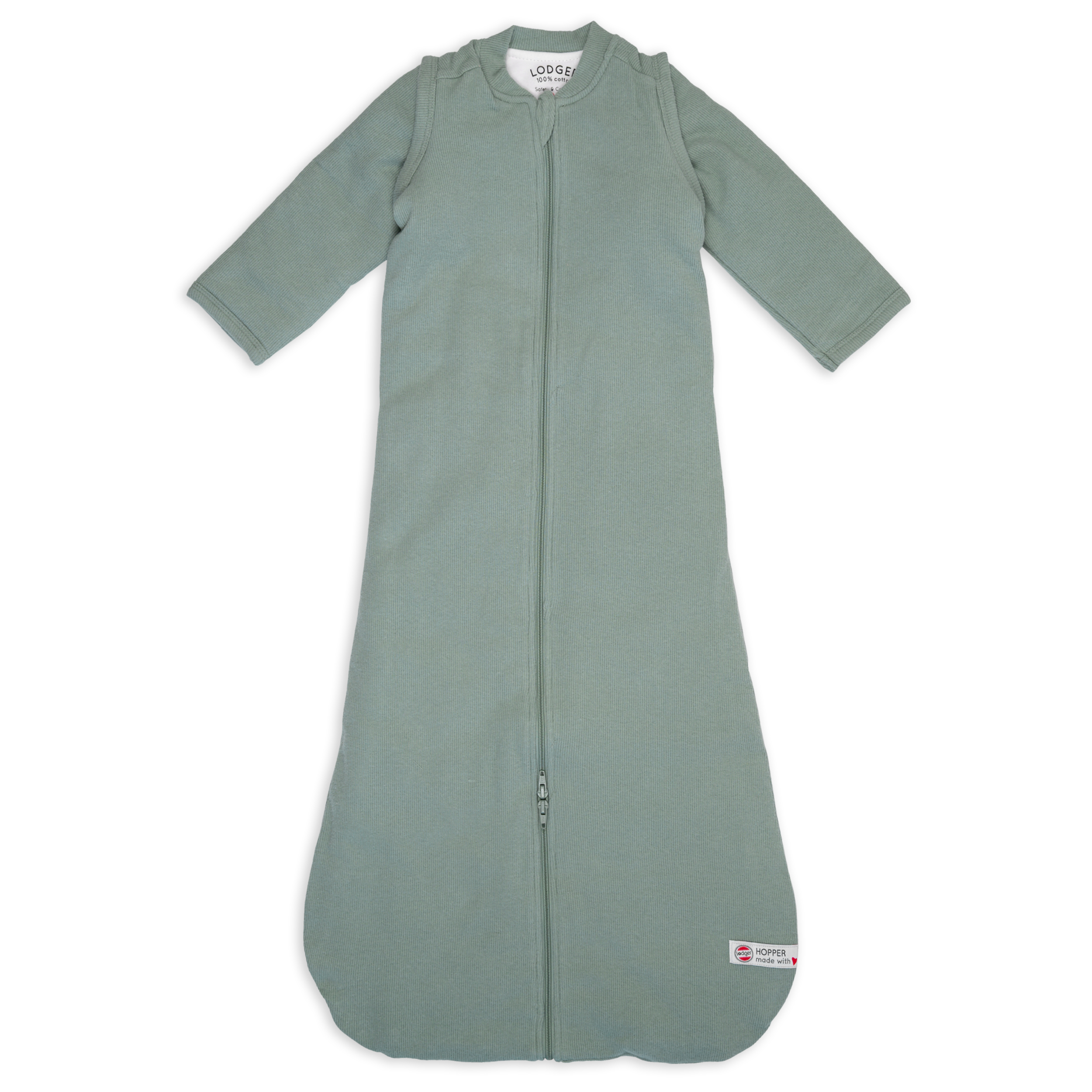 Slaapzak Lodger Sleeves Nomad Rib Peppermint 68/80 Slaapzak Lodger Sleeves Nomad Rib Peppermint 68/80 - Afbeelding 1