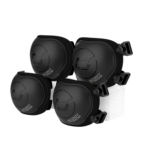 Beschermingsset Scoot and Ride Protective Set Black/Ash - Afbeelding 1