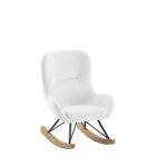 Schommelstoel Jaxx Rocky Mini Boucle Wit