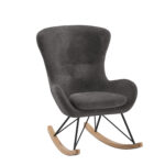Schommelstoel Jaxx Rocky Maxi Boucle Antraciet