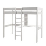 Hoogslaper Pino 90x200 met Bureau Wit