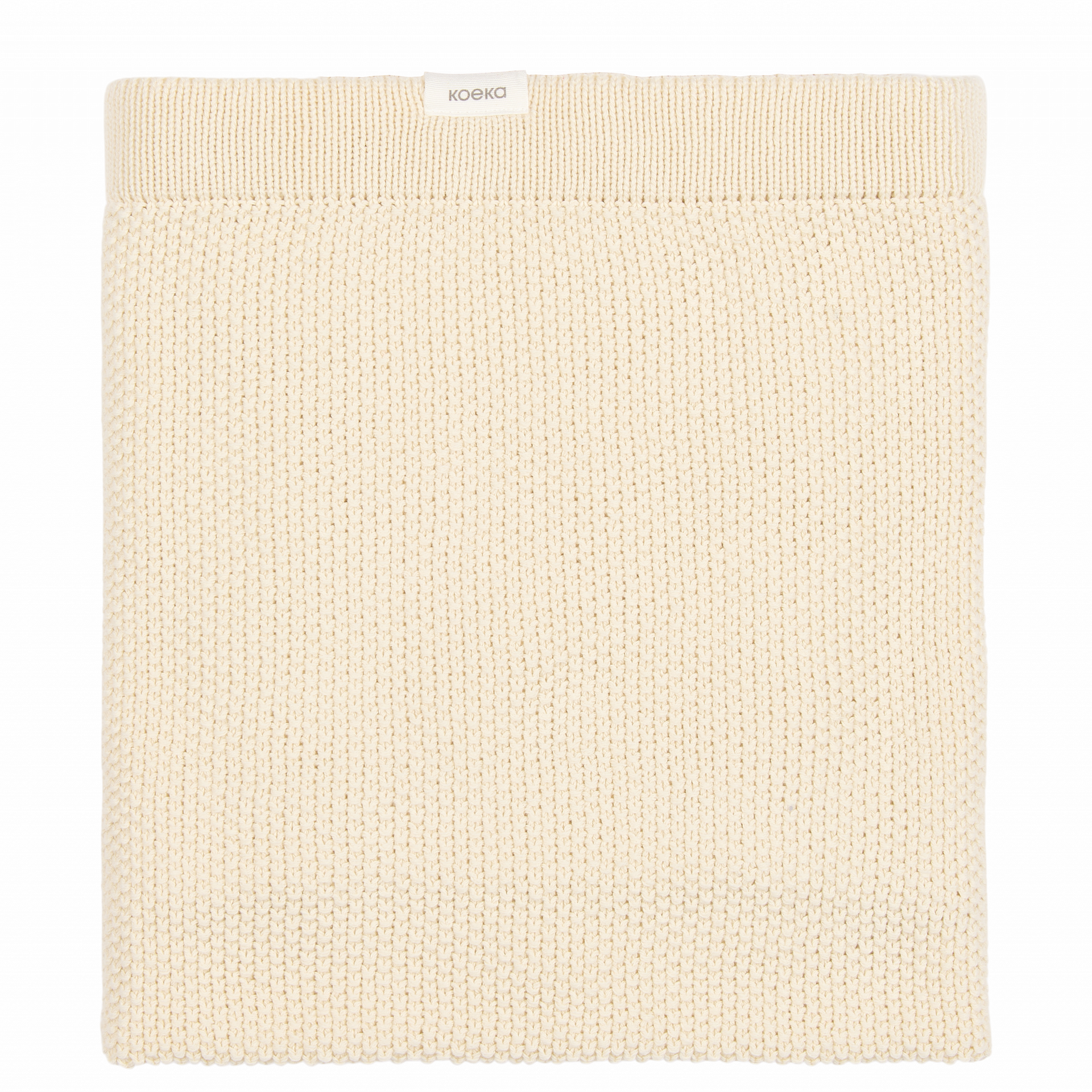 Deken Wieg Koeka Lisbon Powder White Deken Wieg Koeka Lisbon Powder White - Afbeelding 1