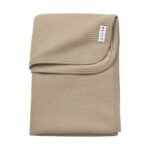 Deken Wieg Meyco Jacquard Pure Flannel Taupe
