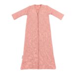 Slaapzak Winter Meyco Afritsbare Mouw Jacquard Bow Rose 90cm