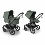 Kinderwagen Bugaboo Fox5 Renew Compleet Black/Forest Green