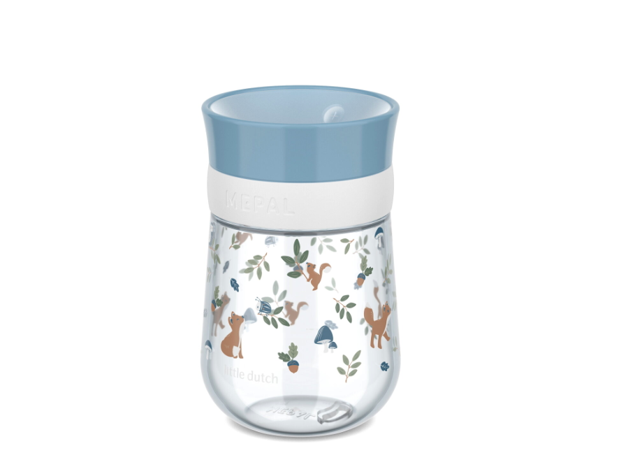 Drinkbeker Mepal x Little Dutch 360° 300ml Mio Forest Friends - Afbeelding 1