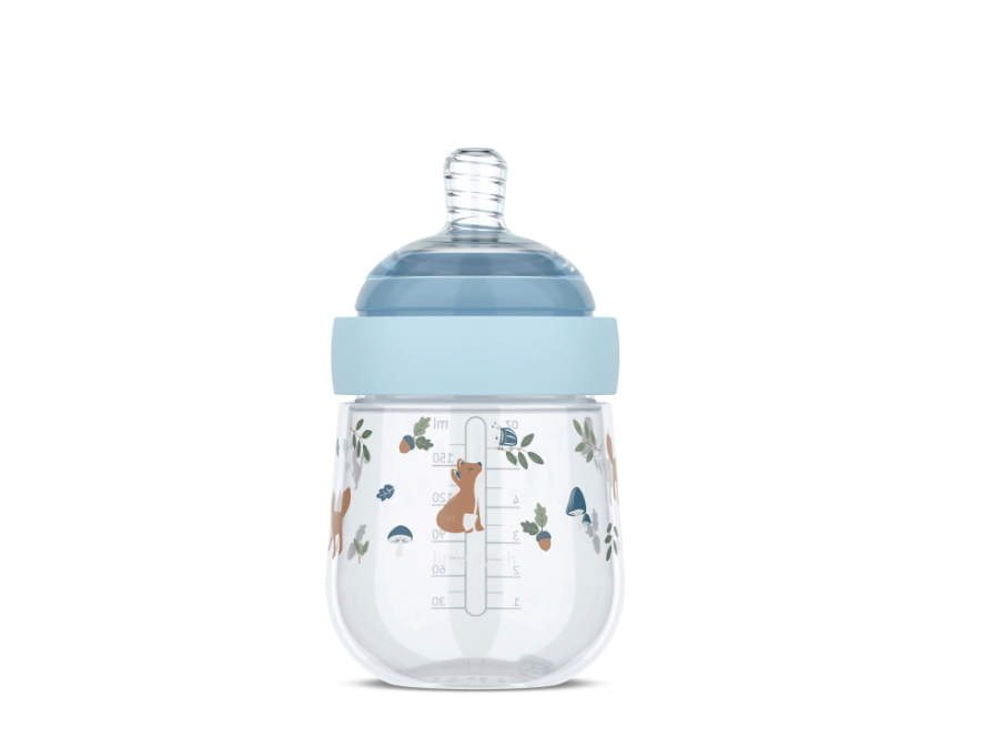 Babyfles Mepal x Little Dutch Mio 165ml Forest Friends - Afbeelding 1