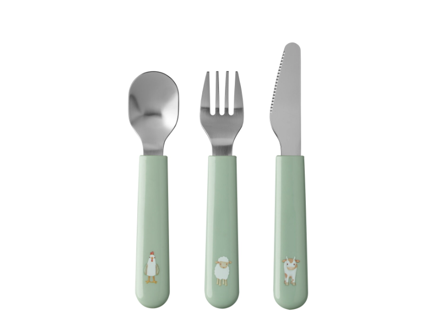 Bestekset Mepal x Little Dutch Mio 3-delig Little Farm
