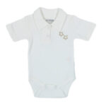 Romper Petit Villain Polo Star Ecru