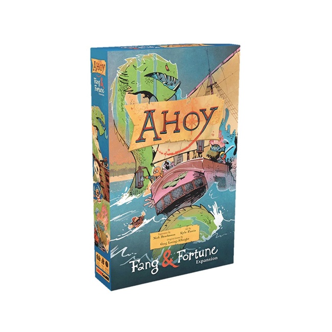 Ahoy: Fang & Fortune expansion - Leder Games Bordspel