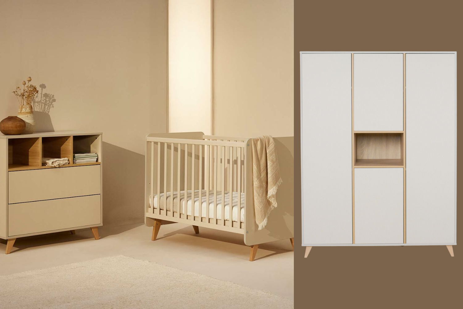 Meegroeikamer Quax Loft Clay XL 3-deurs Meegroeikamer Quax Loft Clay XL 3-deurs - Afbeelding 1