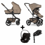 Kinderwagen Easywalker Harvey NXT Mocha Brown + Autostoel Cybex Cloud G&Base