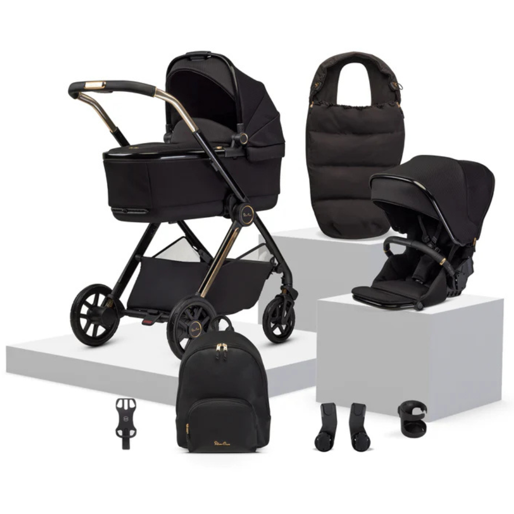 Kinderwagen Silver Cross Reef 2 Special Edition Espresso incl. Accessoires Kinderwagen Silver Cross Reef 2 Special Edition Espresso incl. Accessoires - Afbeelding 1