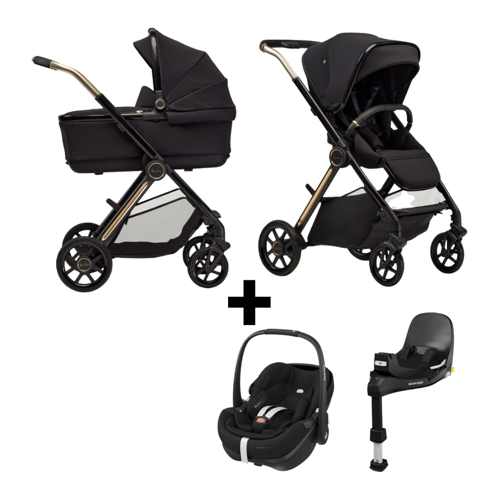 Kinderwagen Silver Cross Reef 2 Special Edition Espresso met Autostoel Pebble 360° Pro2 Twillic Black en Base Slide Tech Kinderwagen Silver Cross Reef 2 Special Edition Espresso met Autostoel Pebble 360° Pro2 Twillic Black en Base Slide Tech - Afbeelding 1