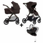 Kinderwagen Silver Cross Reef 2 Special Edition Ganache met Autostoel Joy Pro Glide 360°&Base&Accessoires