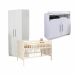 Babykamer Colorfull Home Tess met Meegroeiledikant Dean 60x120 White