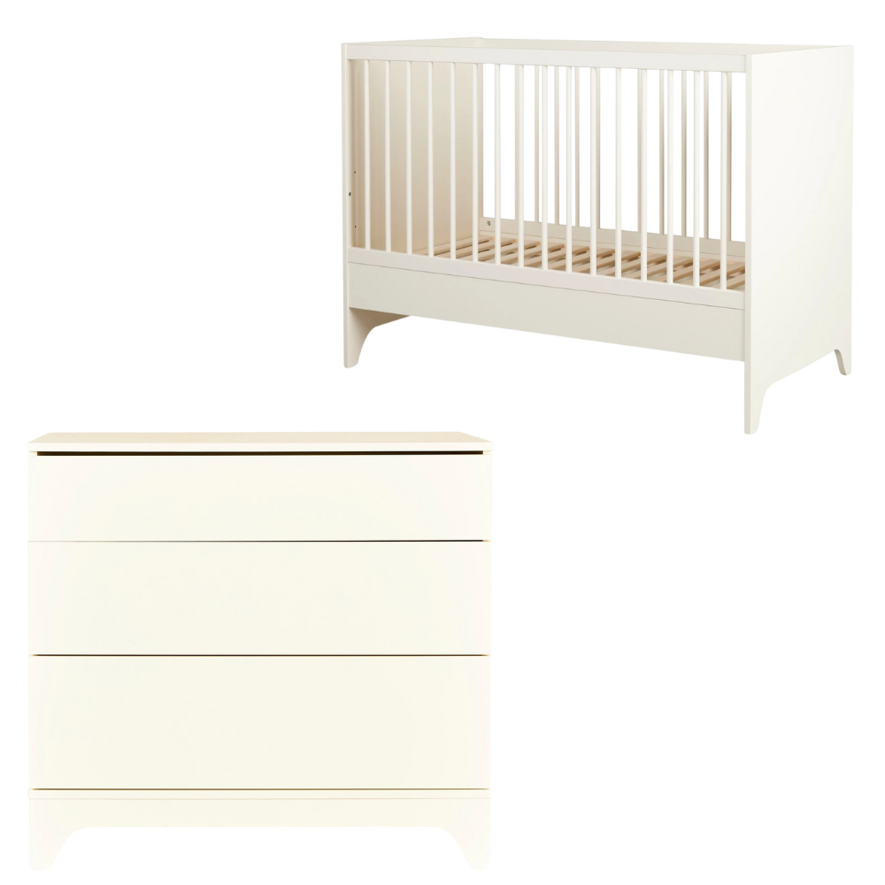 Babykamer Quax Tsughi Butter (Commode + Ledikant) Babykamer Quax Tsughi Butter (Commode + Ledikant) - Afbeelding 1