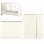 Babykamer Quax Tsughi Butter met 3-deurs kast