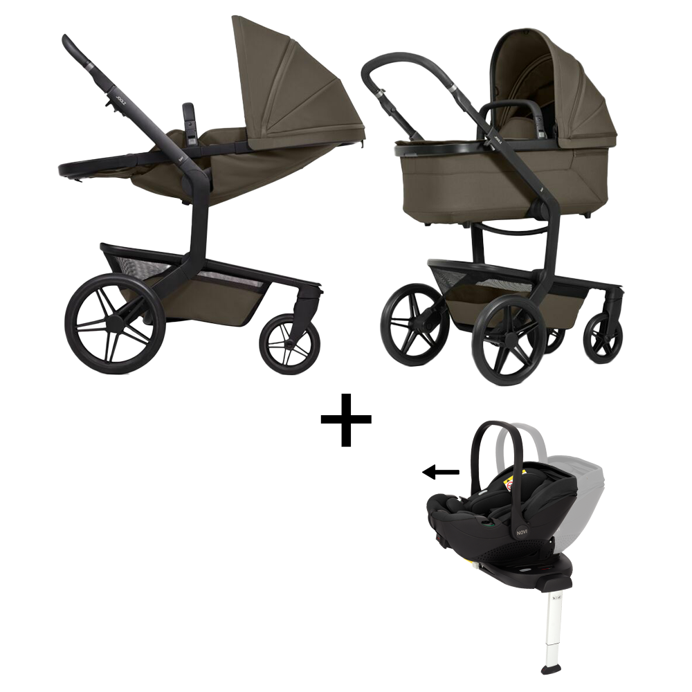 Kinderwagen Joolz Day5 Hazel Brown Special Edition + Autostoel Joy Pro Glide 360° Kinderwagen Joolz Day5 Hazel Brown Special Edition + Autostoel Joy Pro Glide 360° - Afbeelding 1