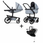 Kinderwagen Joolz Day5 Lunar Grey Special Edition + Autostoel Joy Pro Glide 360°