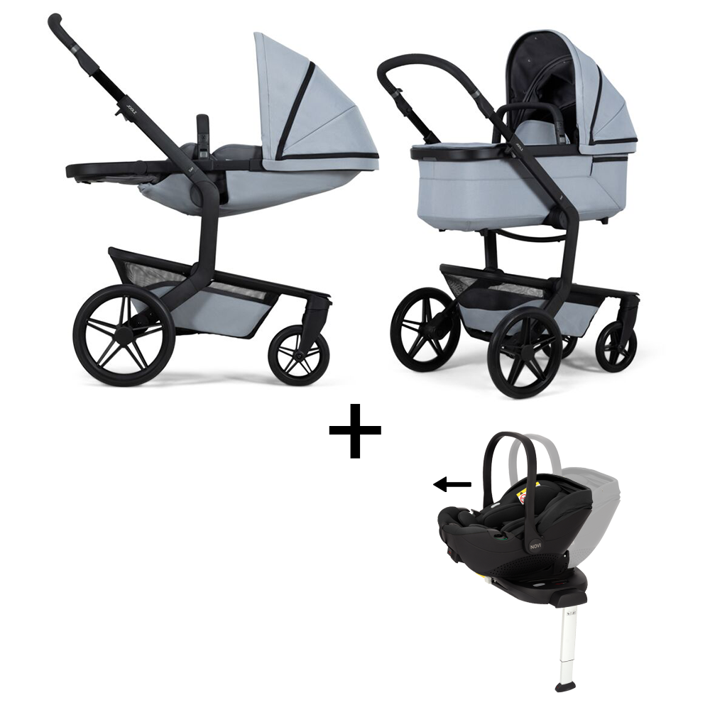 Kinderwagen Joolz Day5 Lunar Grey Special Edition + Autostoel Joy Pro Glide 360° Kinderwagen Joolz Day5 Lunar Grey Special Edition + Autostoel Joy Pro Glide 360° - Afbeelding 1