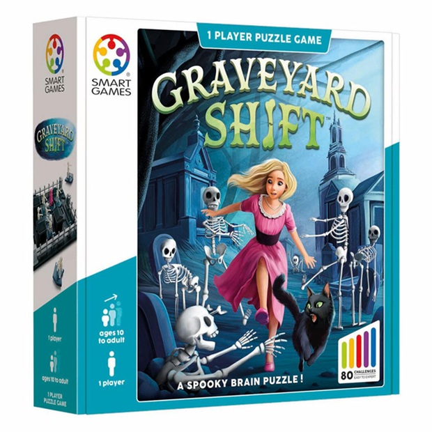 Graveyard Shift - SmartGames Denkspel Graveyard Shift - SmartGames Denkspel - Afbeelding 1
