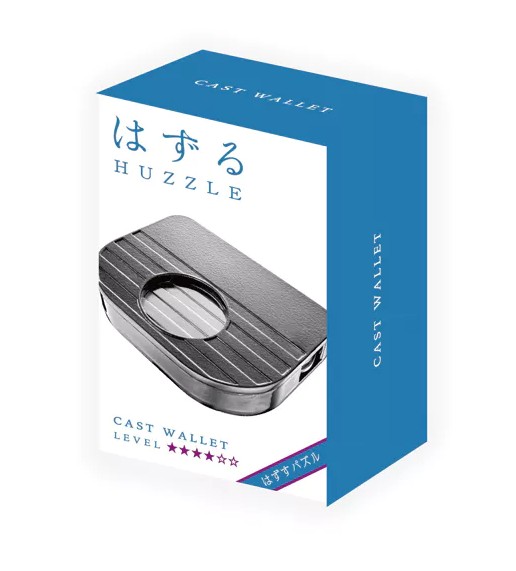 Huzzle Cast Wallet **** - Huzzle (Hanayama)  Denkpuzzel Huzzle Cast Wallet **** - Huzzle (Hanayama)  Denkpuzzel - Afbeelding 1