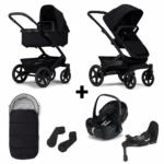 Kinderwagen Joolz Geo³ Space Black + Autostoel Joolz x Maxi-Cosi, Slide Tech Base&Accessoires