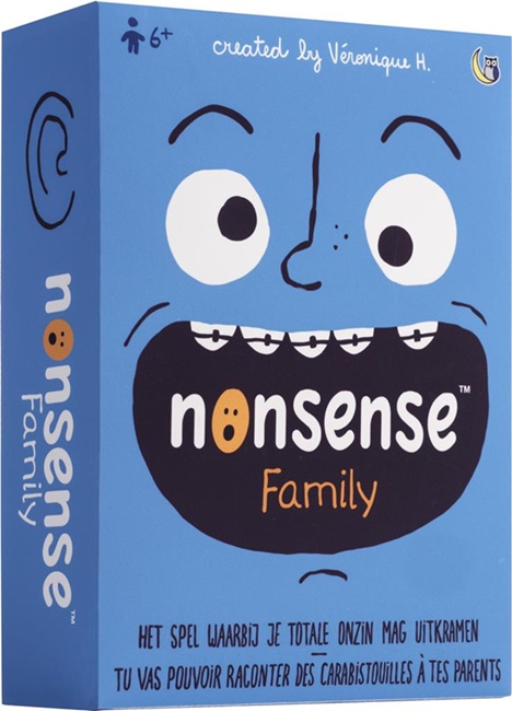 Nonsense Family - Asmodee Blufspel|Partyspel Nonsense Family - Asmodee Blufspel|Partyspel - Afbeelding 1