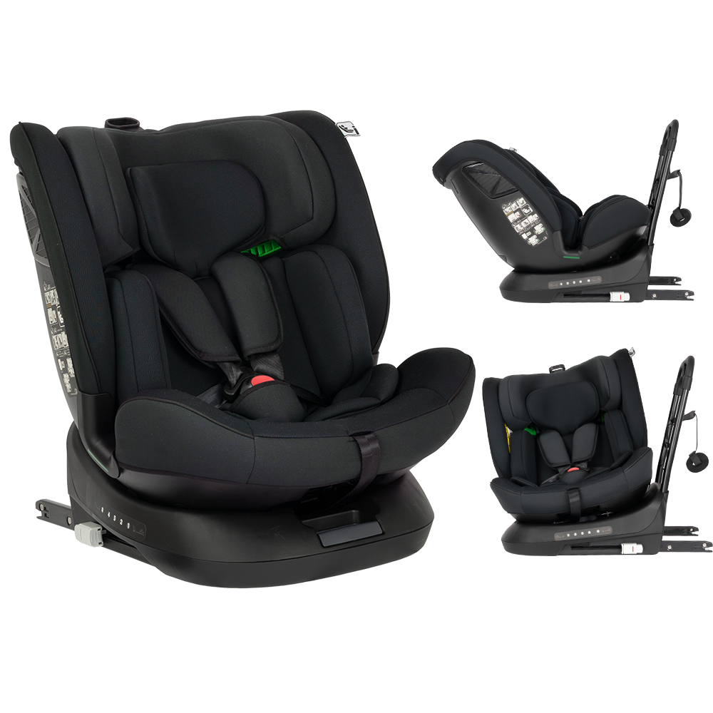 Autostoel Novi Baby® Nathan V2 Premium I-Size All Black