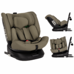 Autostoel Novi Baby® Nathan V2 Premium I-Size Dark Taupe