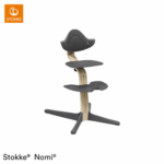 Kinderstoel Stokke® Nomi Anthracite/Natural