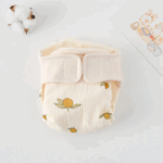 ComfyCotton– Waterdicht&Veilig– Biokatoenen Oefenbroekjes Citroen / L (10-14.5kg) - 9-15 maanden | Educatief Speelgoed