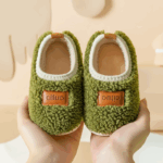 Cituo– Warm&Zacht– Winter Slofjes Lamswol Groen / 190 (6–7 jaar) | Educatief Speelgoed