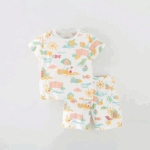 SunnyBloom– Zomer&Schattig– Matchende Zomerset Goed weer / 100 (2-3 jaar) | Educatief Speelgoed