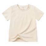 ComfyWear– Praktisch&Casual– Korte Mouwen T-Shirt Beige / Crème / 100 (2–3 jaar) | Educatief Speelgoed