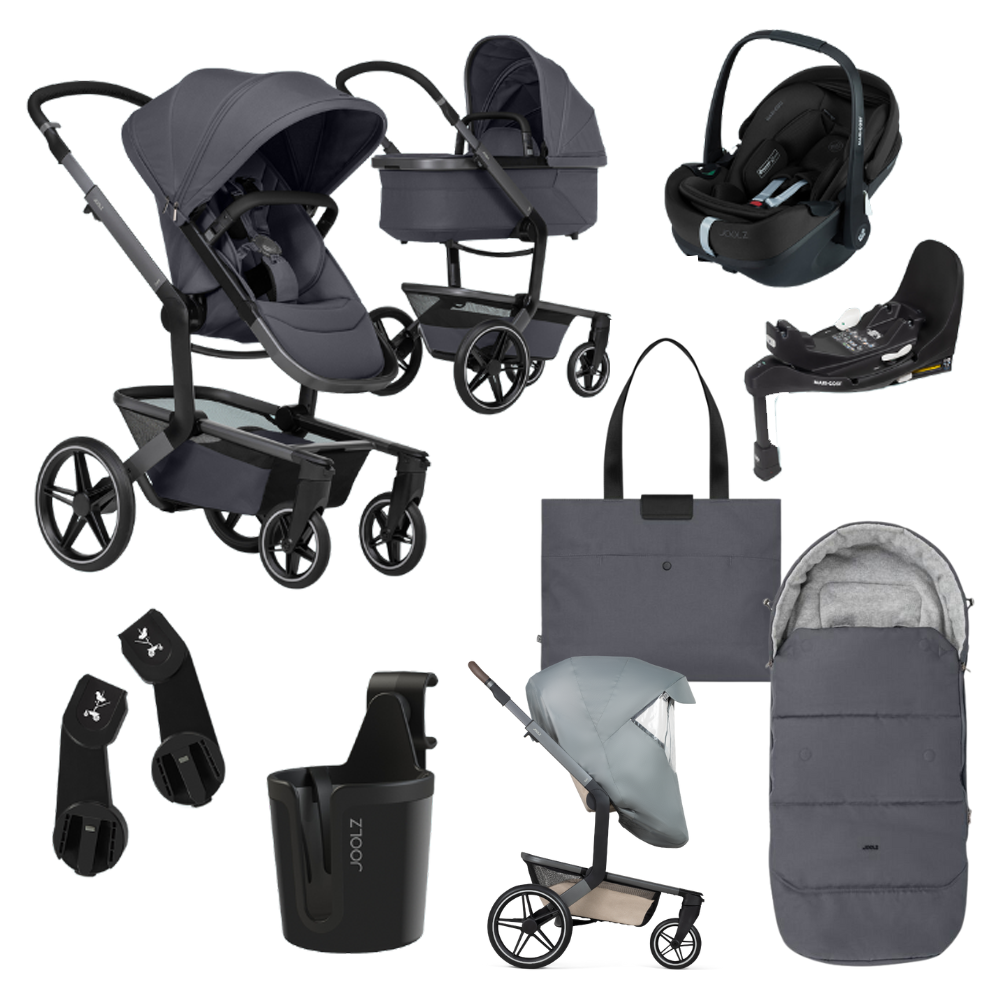 Kinderwagen Joolz Day5 All-In-One Stone Grey - Afbeelding 1