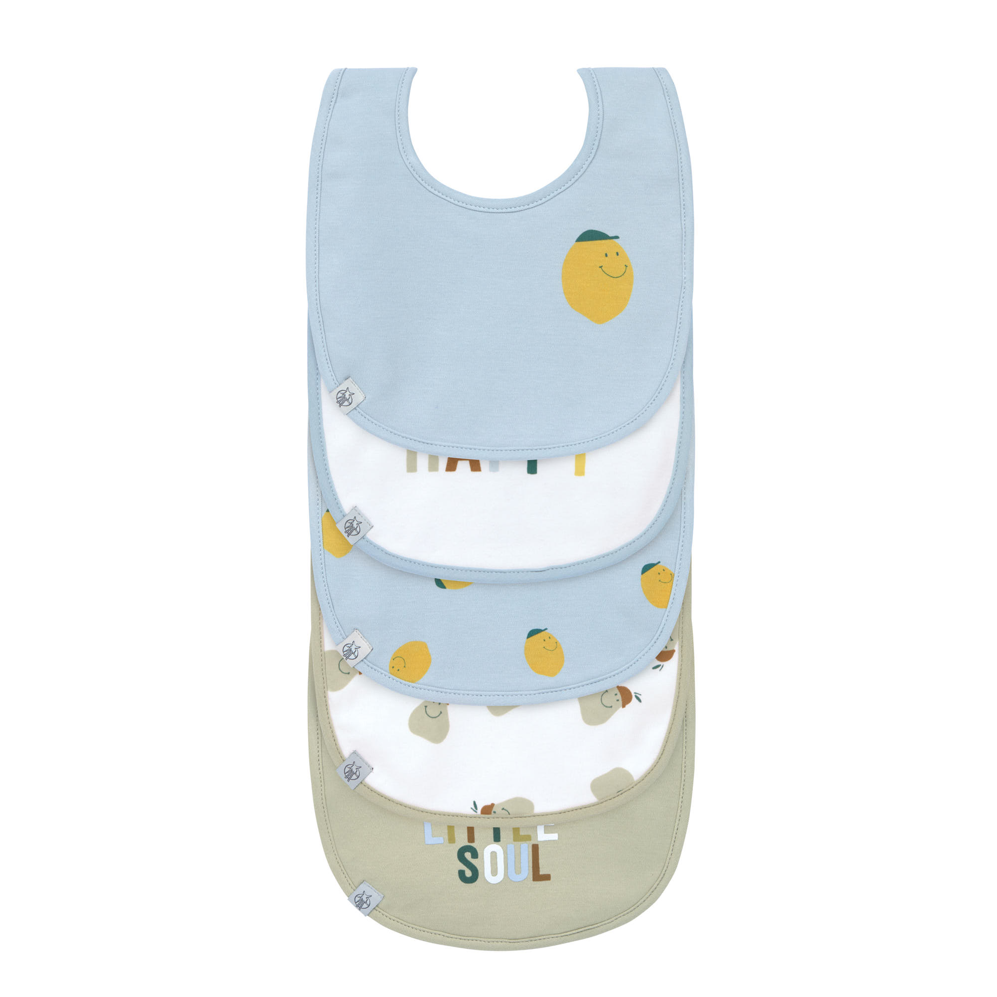 Slabber Lässig Happy Fruits Lemon 5-pack Slabber Lässig Happy Fruits Lemon 5-pack - Afbeelding 1