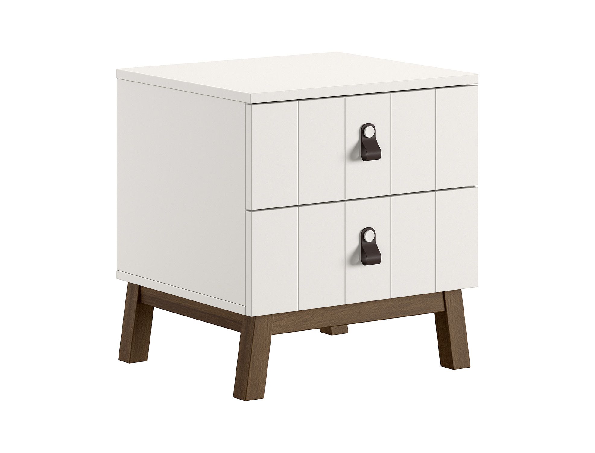 Nachtkastje Jaxx Sezane Clay/Walnut Nachtkastje Jaxx Sezane Clay/Walnut - Afbeelding 1