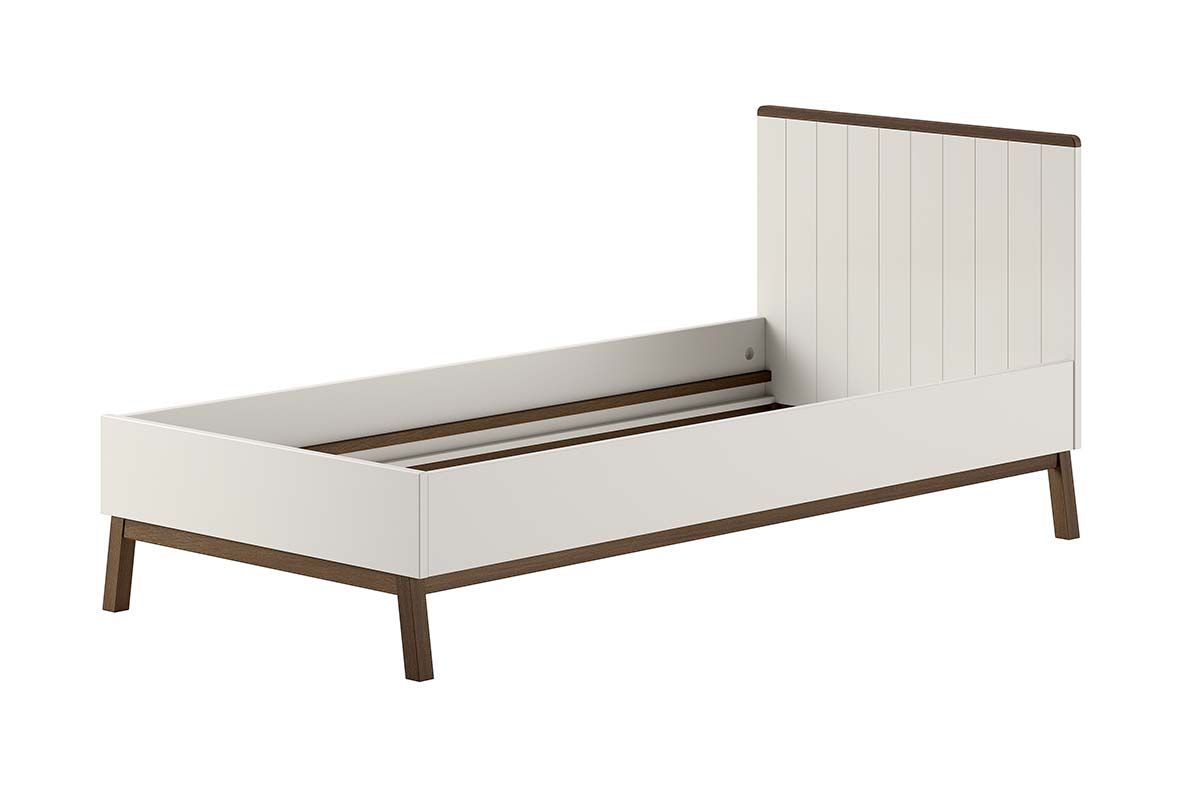 Kinderbed Jaxx Sezane 90x200 Clay/Walnut Kinderbed Jaxx Sezane 90x200 Clay/Walnut - Afbeelding 1