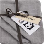 Washandjes Briljant Baby Hydrofiel Uni Grijs 3st