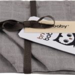 Monddoekjes Briljant Baby Uni Grijs 3st