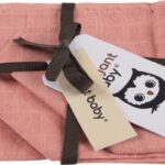 Monddoekjes Briljant Baby Hydrofiel Uni Roze 3st