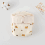 ComfyCotton– Waterdicht&Veilig– Biokatoenen Oefenbroekjes Kleine Tijger / M (5.5-10kg) - 3-9 maanden | Educatief Speelgoed